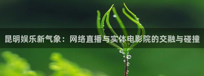 500彩票网登录注册：昆明娱乐新气象：网络直播与实体电影院的交融与碰撞
